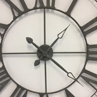 BeoXL - Wandklok Industrieel VINTAGE GREY