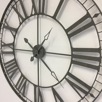 BeoXL - Wandklok Industrieel VINTAGE GREY