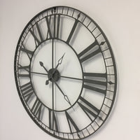 BeoXL - Wandklok Industrieel VINTAGE GREY