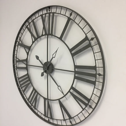 BeoXL - Wandklok Industrieel VINTAGE GREY