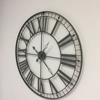 BeoXL - Wandklok Industrieel VINTAGE GREY