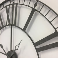 BeoXL - Wandklok Industrieel VINTAGE GREY