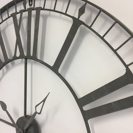 BeoXL - Wandklok Industrieel VINTAGE GREY