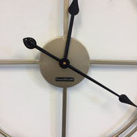 BeoXL - Wandklok Black & Gold Industrieel modern design