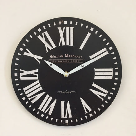 BeoXL - Wandklok William Marchant VINTAGE RETRO NOIR