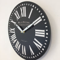 BeoXL - Wandklok William Marchant VINTAGE RETRO NOIR