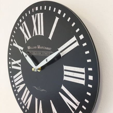 BeoXL - Wandklok William Marchant VINTAGE RETRO NOIR