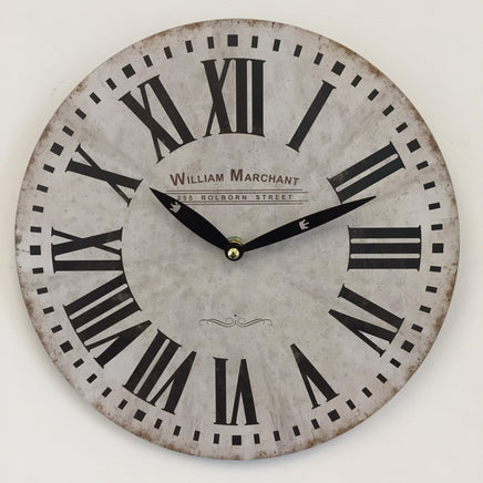 BeoXL - Wandklok William Marchant BLANC VINTAGE