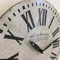 BeoXL - Wandklok William Marchant BLANC VINTAGE