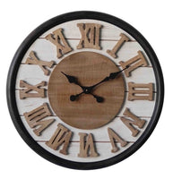 BeoXL - Wandklok ROMAN WOOD DESIGN INDUSTRIEEL