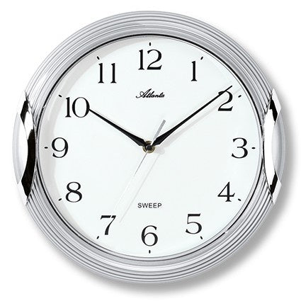 BeoXL - Wandklok Silver Modern Design