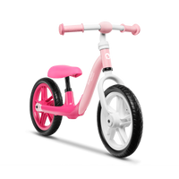 BeoXL Lionelo Loopfiets voor kinderen Bubble GUM rose