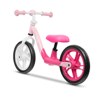 BeoXL Lionelo Loopfiets voor kinderen Bubble GUM rose