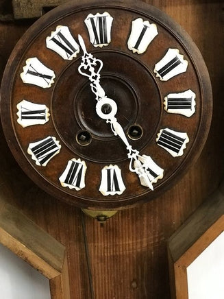 BeoXL - Willem III wandklok met baro- en thermometer - 1900