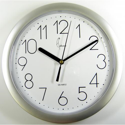 BeoXL - Wandklok Silver Moon Modern Design