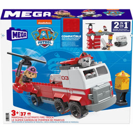 Mega Bloks Paw Patrol Marshall&#039;S Ultimate Fire Truck