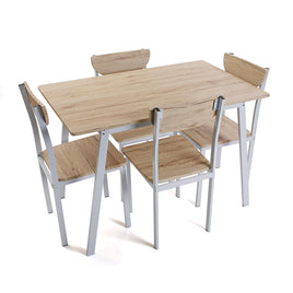 BeoXL keukentafel SET met 4 stoelen Model BIONDI