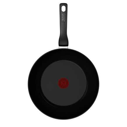 Tefal Kookgerei Tefal Renew Black Wokpan 28 Cm Zwart