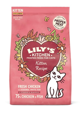 Lily's Kitchen Cat Kitten Chicken / White Fish