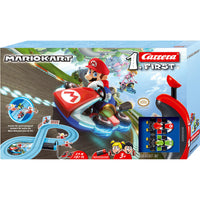 Carrera First Mariokart Racebaan + 2 Auto's En 2 Controllers 240 Cm