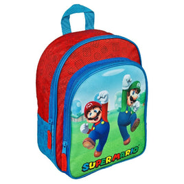 Nintendo Super Mario Rugzak 30X25X10 Cm Rood/Blauw/Groen