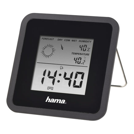Hama Thermo-/Hygrometer Th50 Zwart