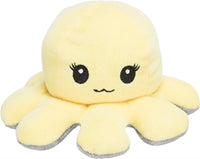 Trixie Octopus Omkeerbaar Pluche Grijs / Geel