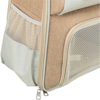 Trixie Hondentas Rugtas Willow Beige / Bruin