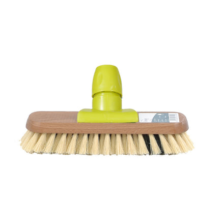 Linea Tampico Houten Schuurborstel Met Anker 23 Cm Groen