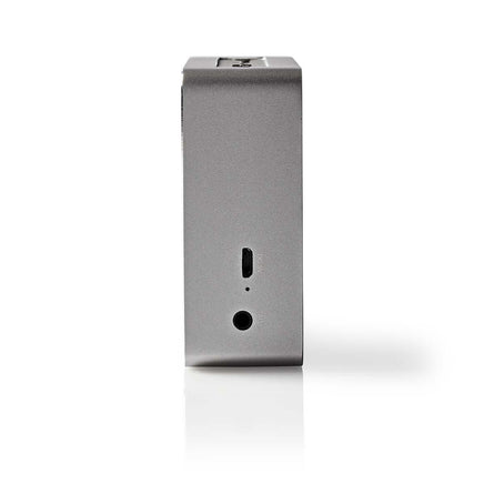 Nedis Spbt1002Gy Luidspreker Met Bluetooth® 15 W Metal Design Gunmetal