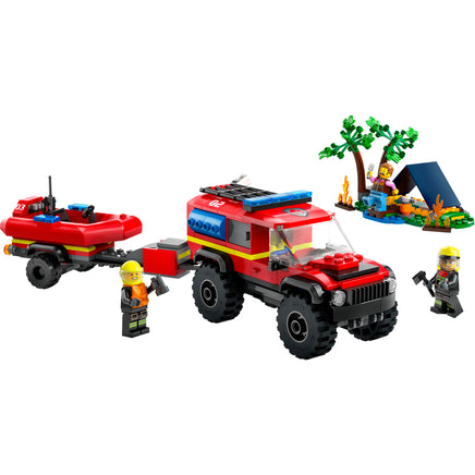 Lego City 60412 Brandweerauto Met Reddingsboot