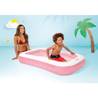 Intex 58423Np Wet Set Collection Rechthoekig Zwembad 166X100X25 Cm Roze/Wit