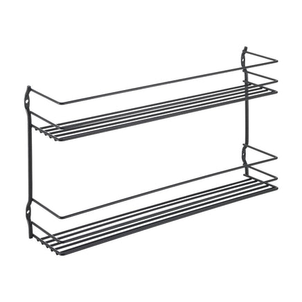 Metaltex Pepito Kruidenrek 2 Etages 36X8X19 Cm Zwart