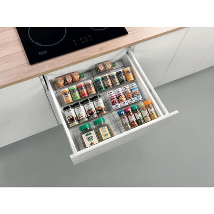 Metaltex Smart Kitchen Verschuifbaar Kruidenrek 26/51X47X3 Cm Zilver