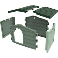 Bama Pet Cuccia Hondenhok 89X75X62 Cm Groen