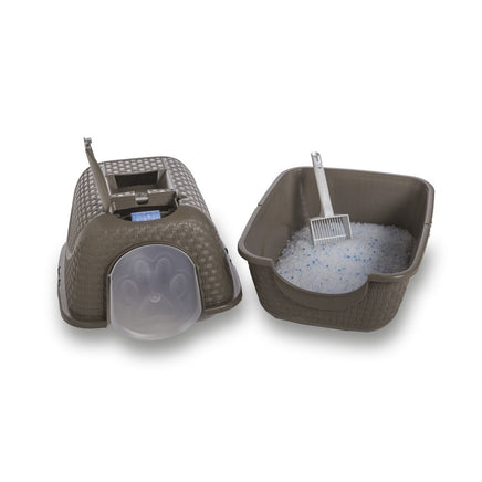 Bama Pet Kattenbak 41.8X50.5X39.6 Cm Taupe