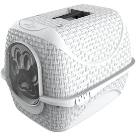 Bama Pet Kattenbak 41.8X50.5X39.6 Cm Wit