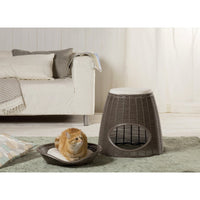 Bama Pet Pasha Dierenmand 52X50X46/55 Cm Taupe