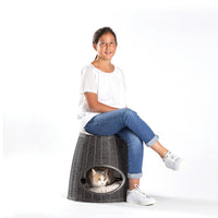 Bama Pet Pasha Dierenmand 52X50X46/55 Cm Antraciet