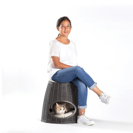 Bama Pet Pasha Dierenmand 52X50X46/55 Cm Antraciet