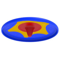 Bama Pet Trotto Disk Hondenspeelgoed 24.5X4.5 Cm Blauw/Geel/Rood