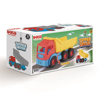 Dolu 7016 Grote Vrachtwagen Rood/Geel