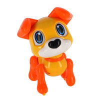 Overige Merken Robot Puppy Rick 20 Cm + Licht En Geluid Geel/Oranje