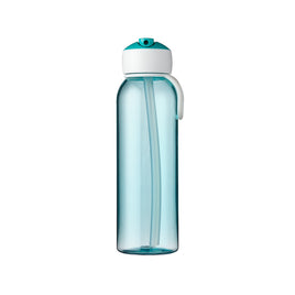 Mepal Campus Flip-Up Waterfles 500 Ml Turquoise/Tranparant
