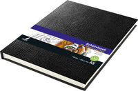 Kangaro K-5320 Schetsboek A5 Creme 120Gr Blanco Papier, 140 Blz Hard Cover Zwart