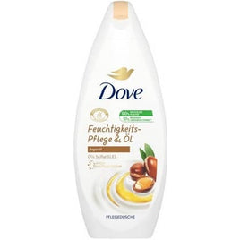 BeoXL Actie 6 stuks Dove Douchegel – Moisturising Care & Argan Oil 250 ml.