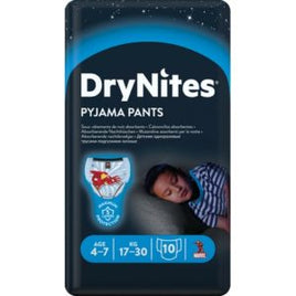 Huggies DryNites – Nachtbroekjes BOYS  4-7 jaar 10 stuks