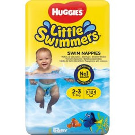 Huggies Zwemluiers – Little Swimmers 2-3    12 stuks