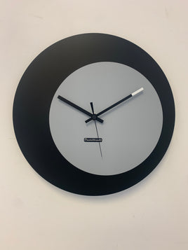 CHANTALBRANDO WANDKLOK ECLIPS BLACK & GREY MODERN DESIGN