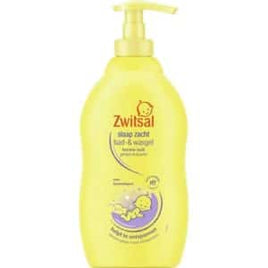 Zwitsal Bad & Wasgel – Pompje Slaap Zacht Lavendel 400 ml.